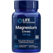 Life Extension Magnesium Citrate 100mg, 100 vege capsules